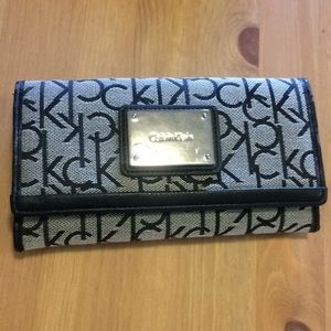 Calvin Klein Monogrammed Wallet